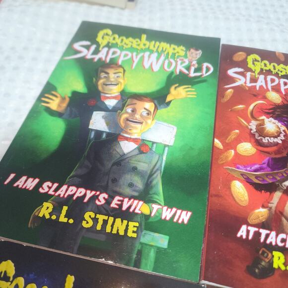 GOOSEBUMPS EUC PAPERBACK SET OF 6 SLAPPYWORLD SERIES BOOK SET - Picture 4 of 8